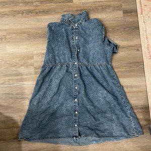 Denim dress